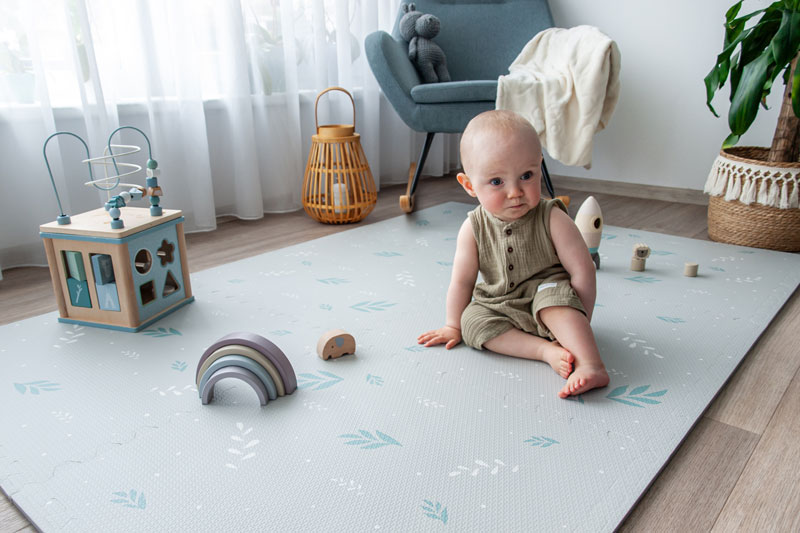 Pěnové puzzle podložky pro dětský koutek